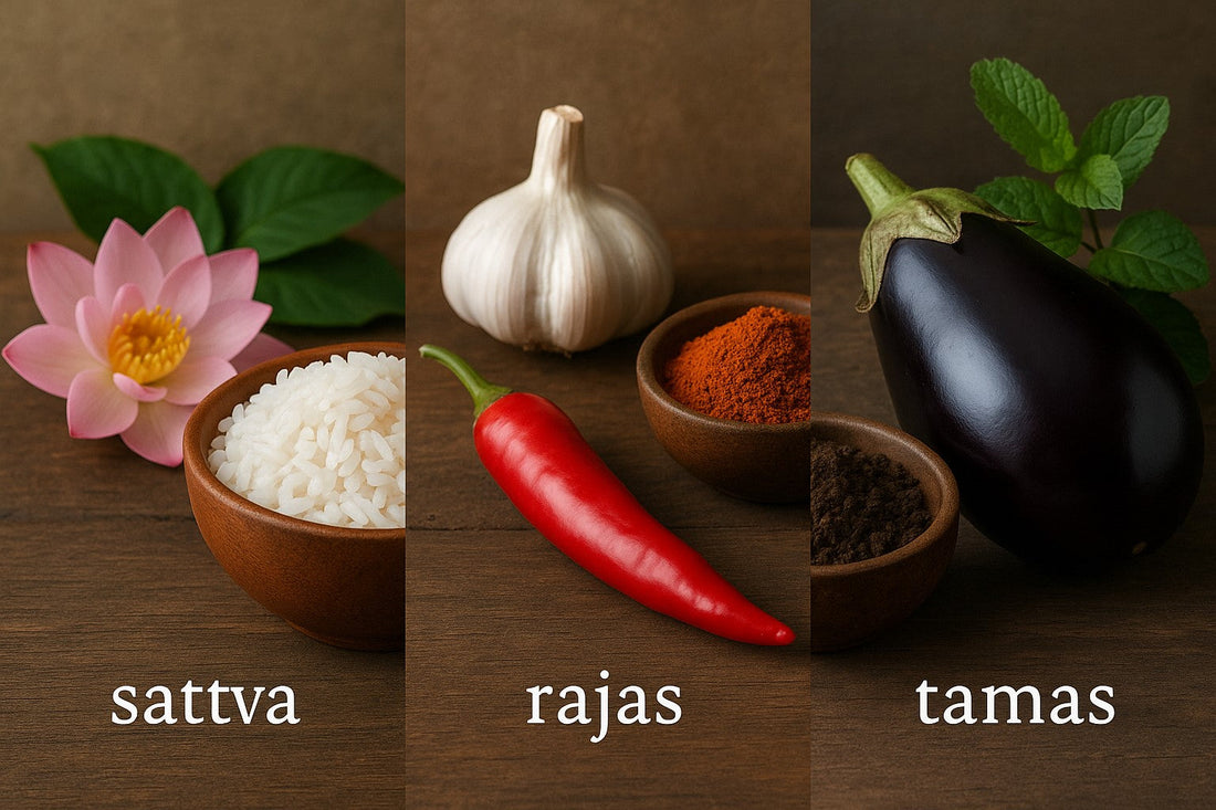 sativa rajas Tamas 3 Gunas illustration